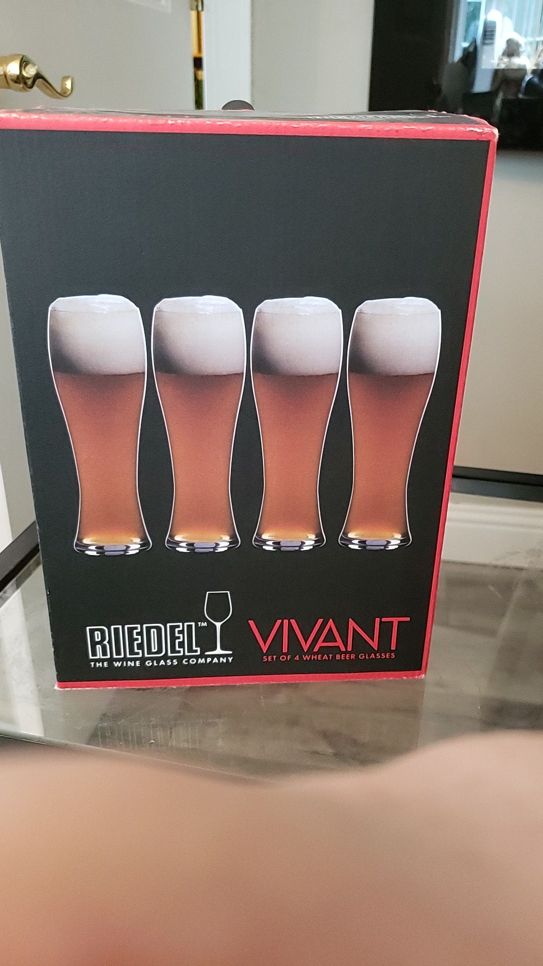 Riedel beer/pilsner glasses, set of 4 for Sale in Bothell, WA OfferUp