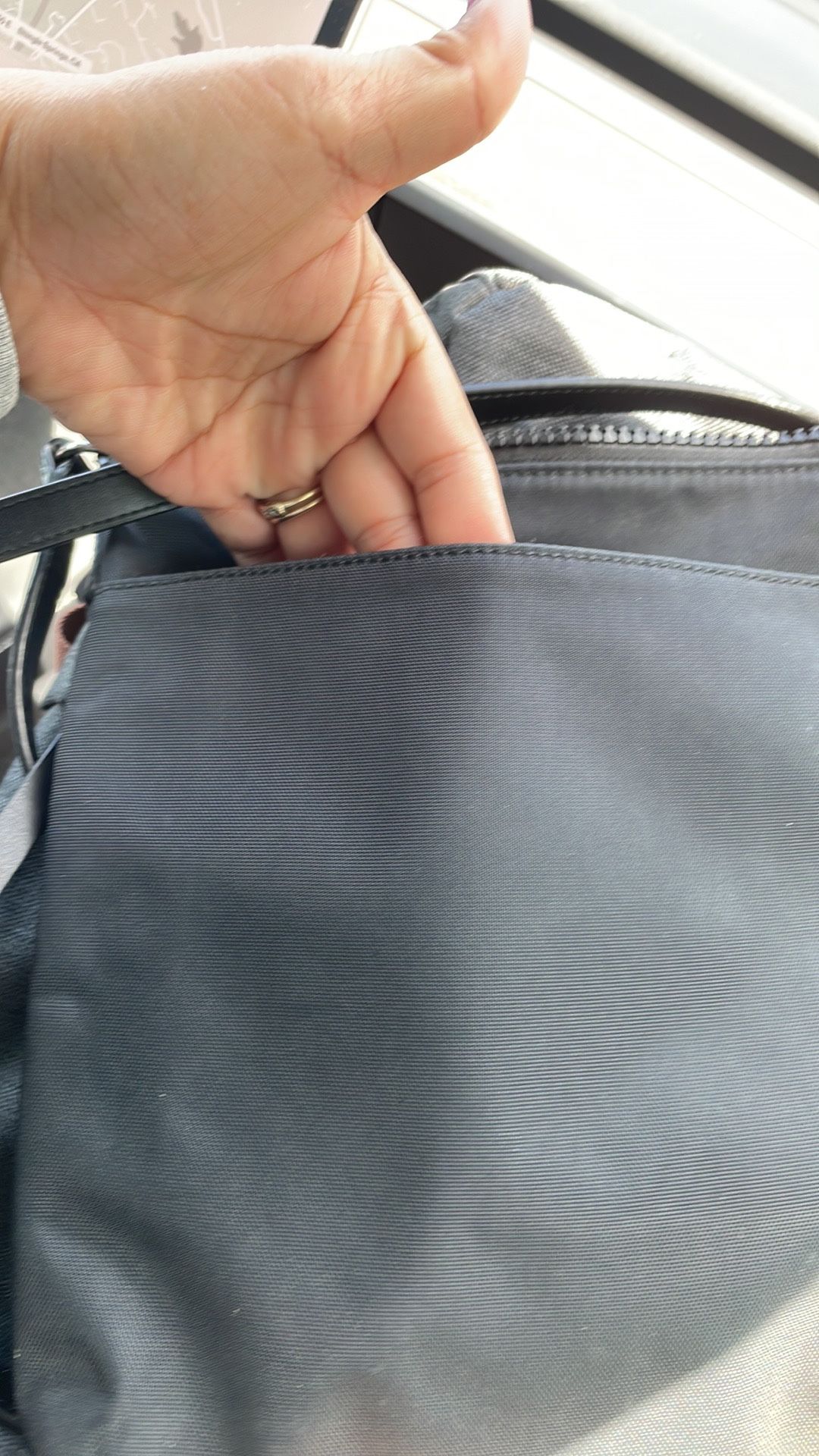 Marc Jacobs Black Nylon Crossbody Bag