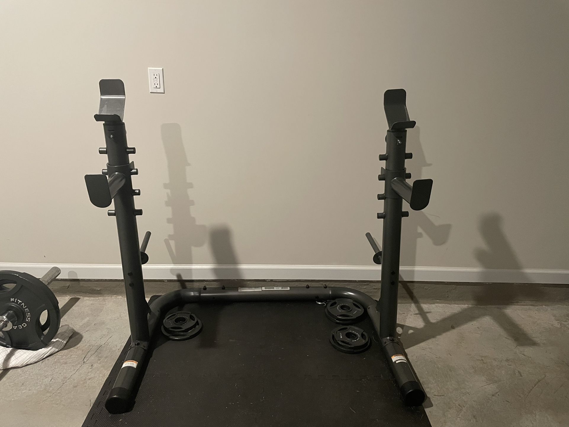 Golds Gym Bench And Squat Rack