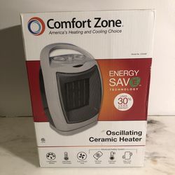 Comfort Zone Ocilating Ceramic Heater  Thumbnail