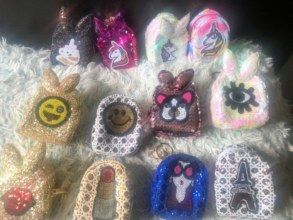 Emoji Keychain Purse