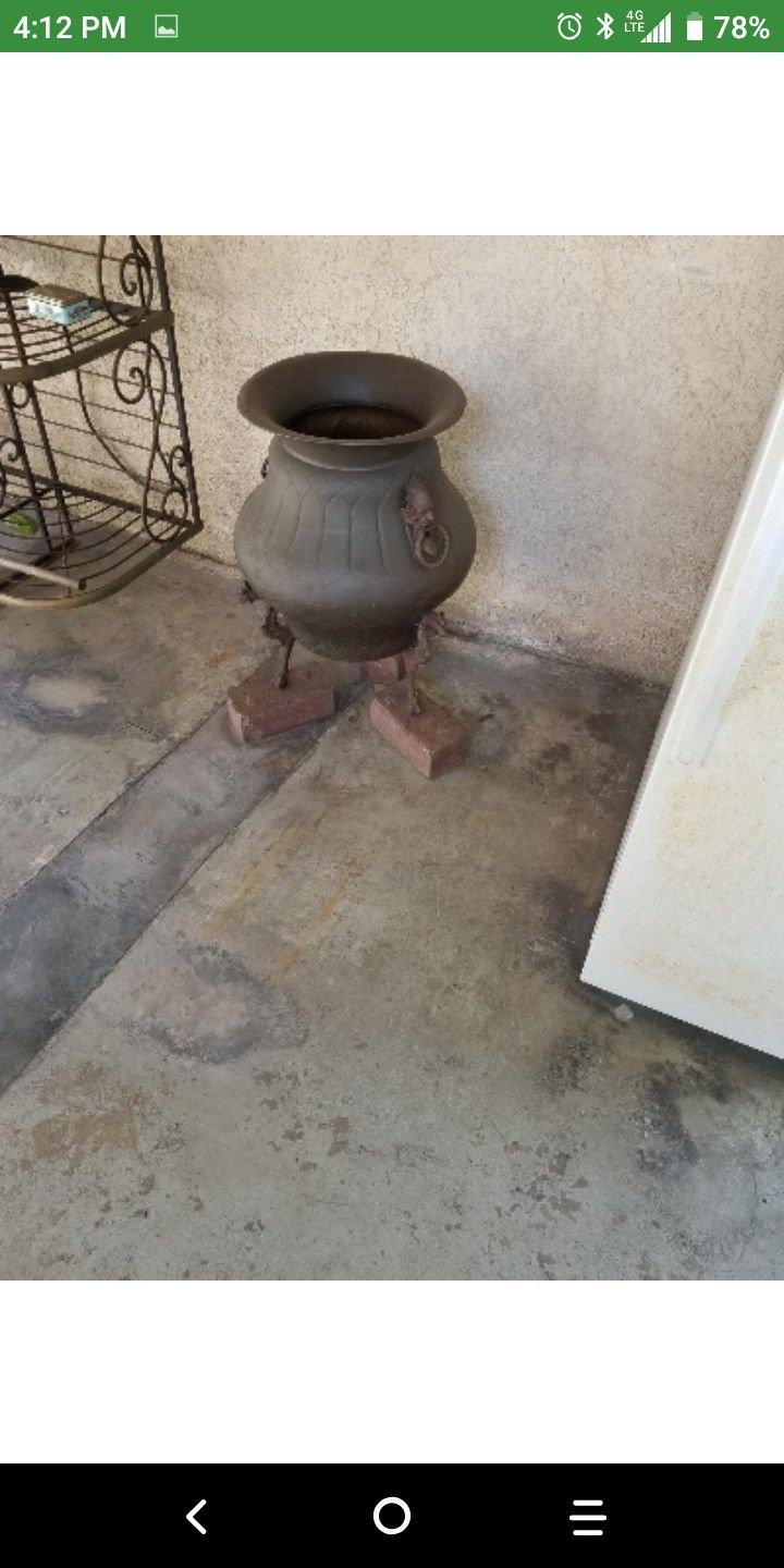 Antique Bronze Pot