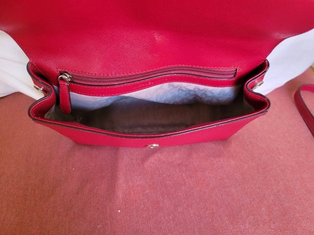 Ava Small Saffiano Leather Crossbody