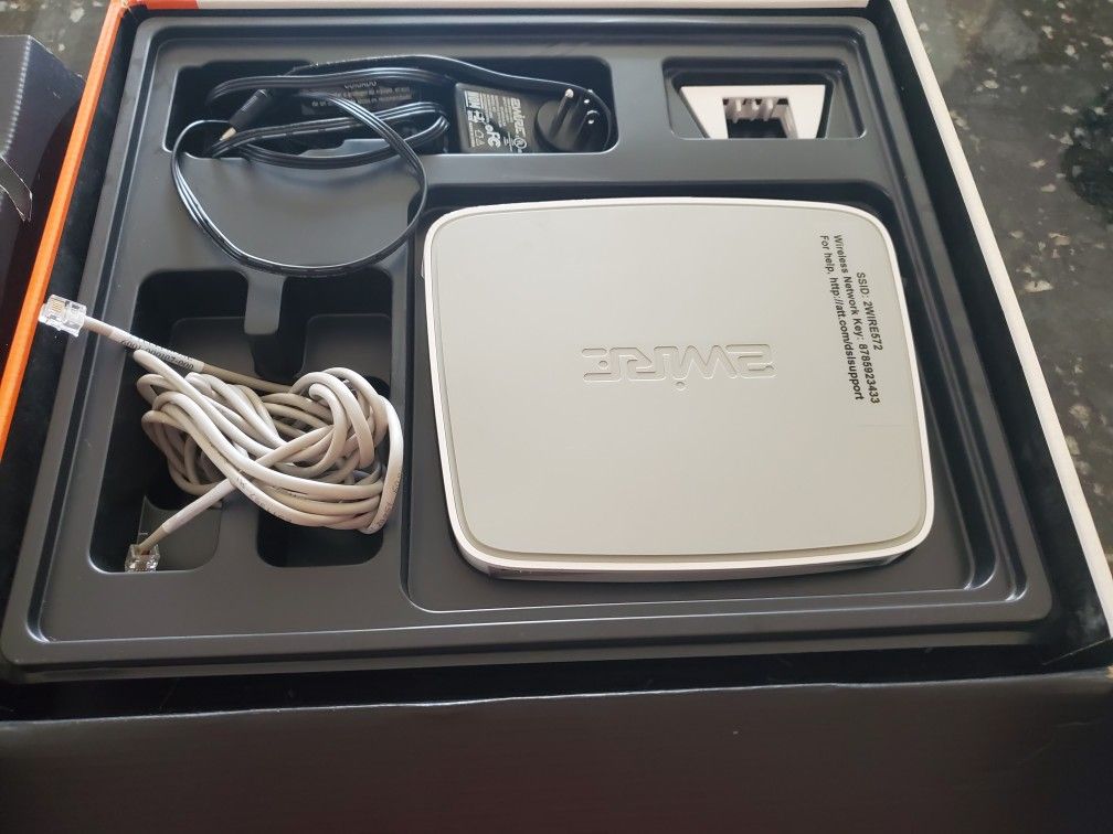 AT&T Wireless Router with DSL Modem 2Wire - Use w/ AT&T High Speed Internet