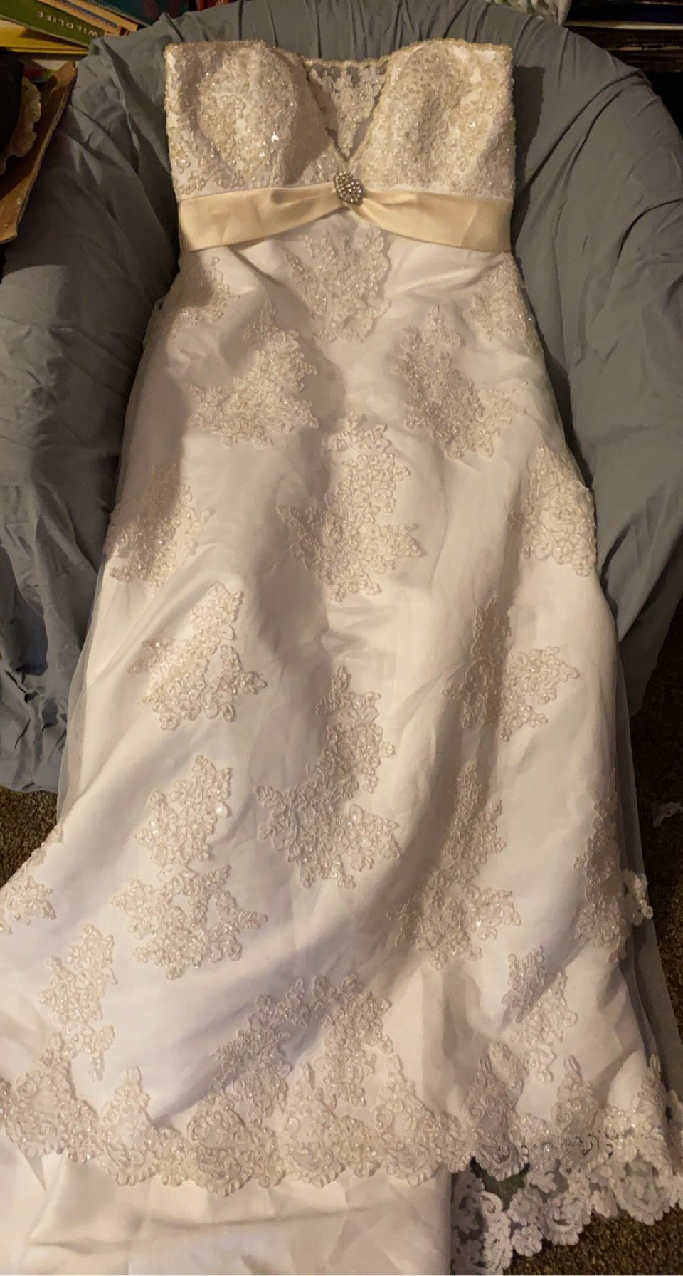 Lace Corset Wedding Dress 