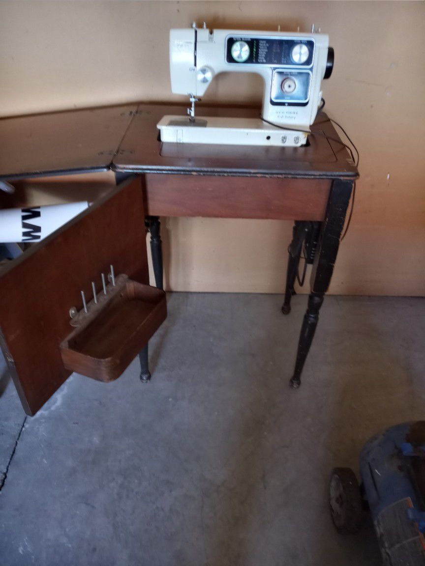 Antique Sewing Table...asking 60