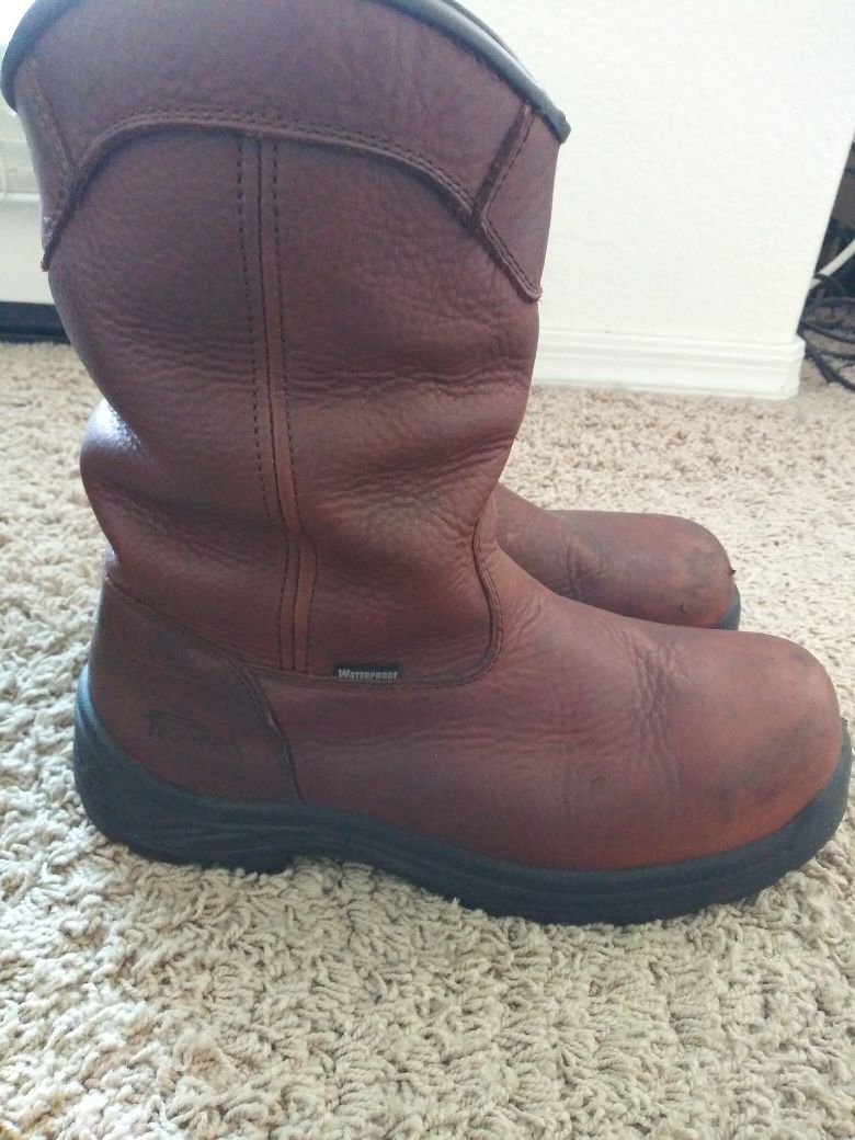 Tegopro T40075 Brown Composite Toe Waterproof Wellington Boots for Sale ...