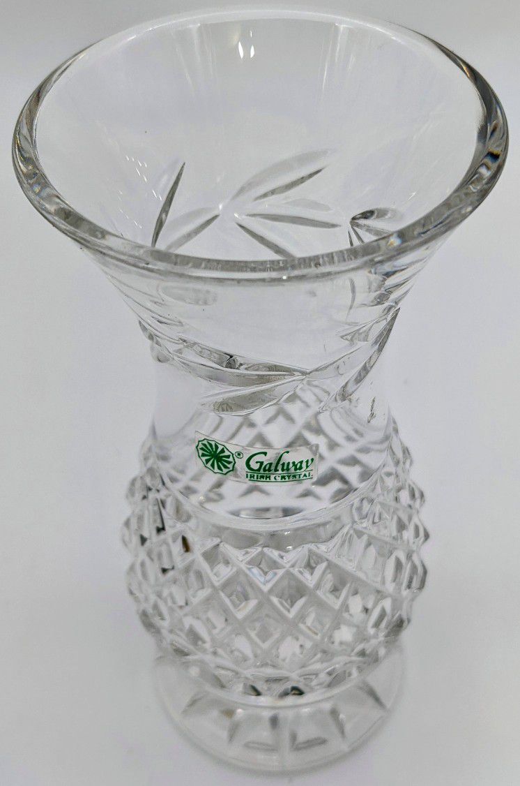 Galway Irish Crystal Heritage Vases 
