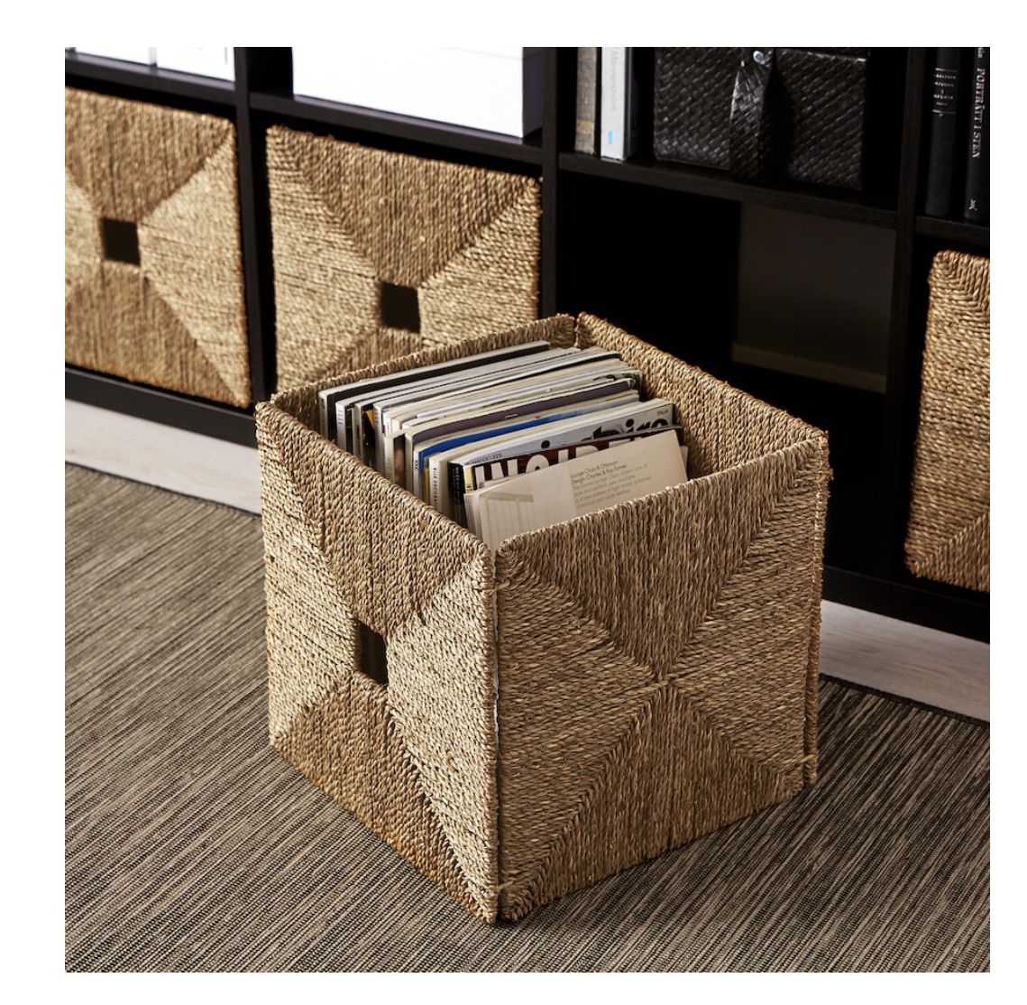 MOVING - IKEA Knipsa Seagrass storage basket