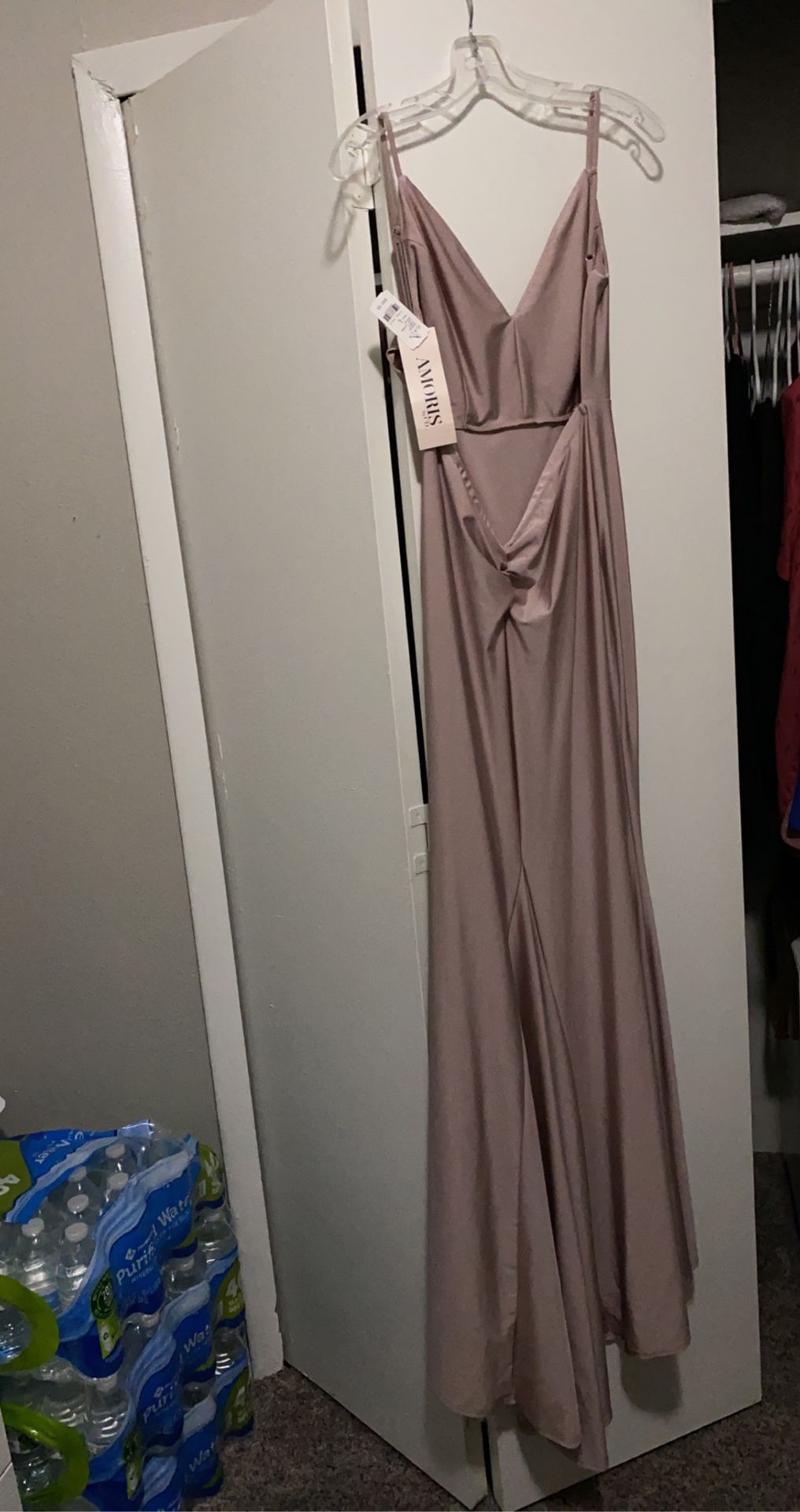 Brand New ! Formal Special Event Dusty Rose Dress