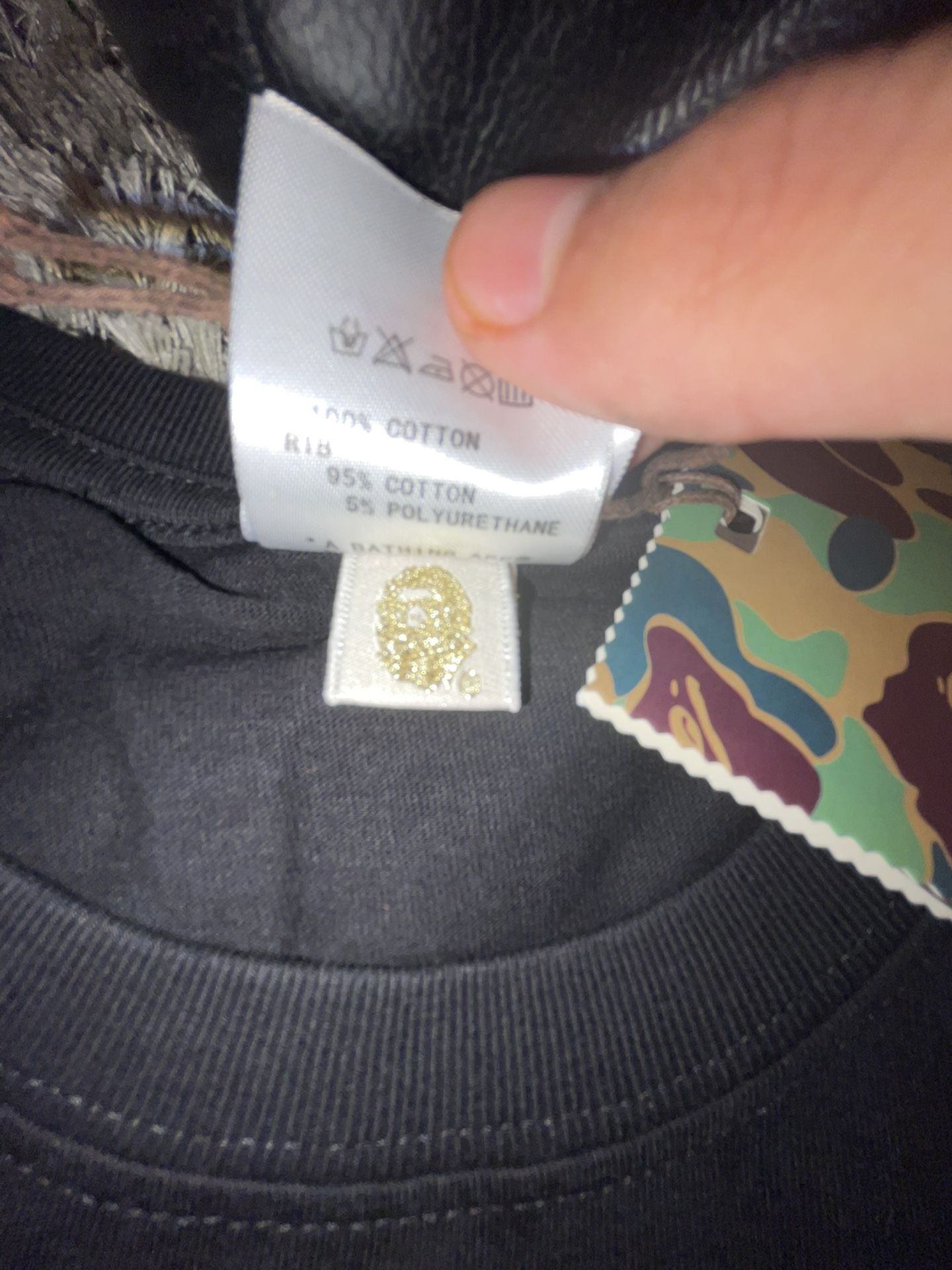 *AUTHENTIC* Chrome Heart X Bape Collab Tshirt Size Large