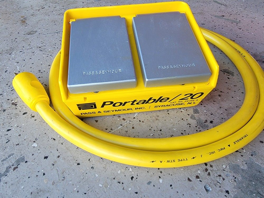 Portable Pass And Seymour Outlet Brand New $120