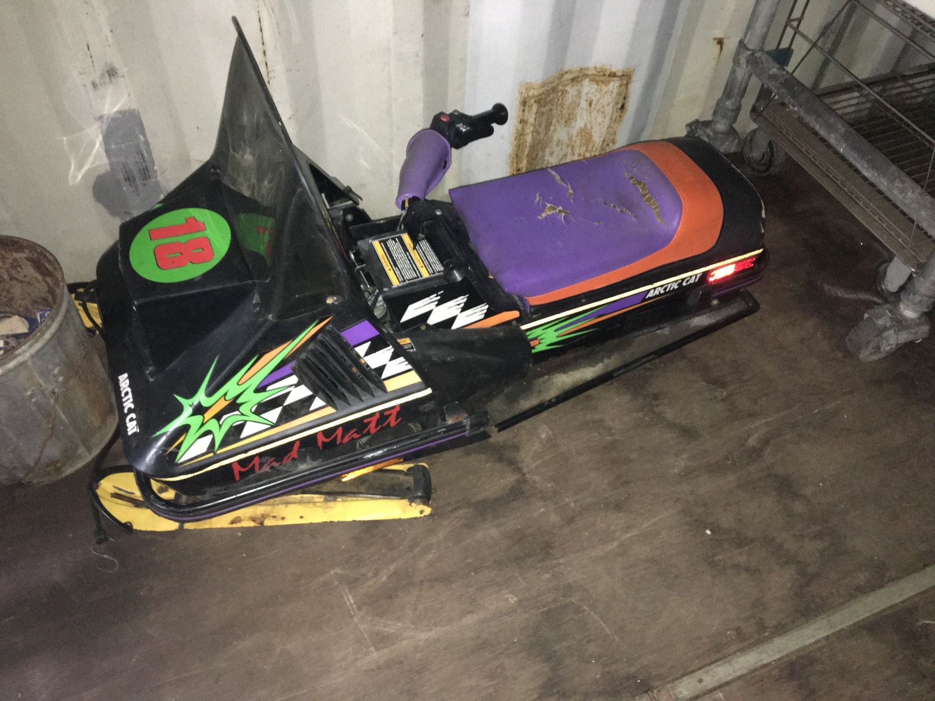Arctic cat snowmobile