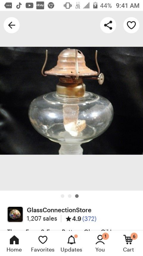 vintage hurricane lamp