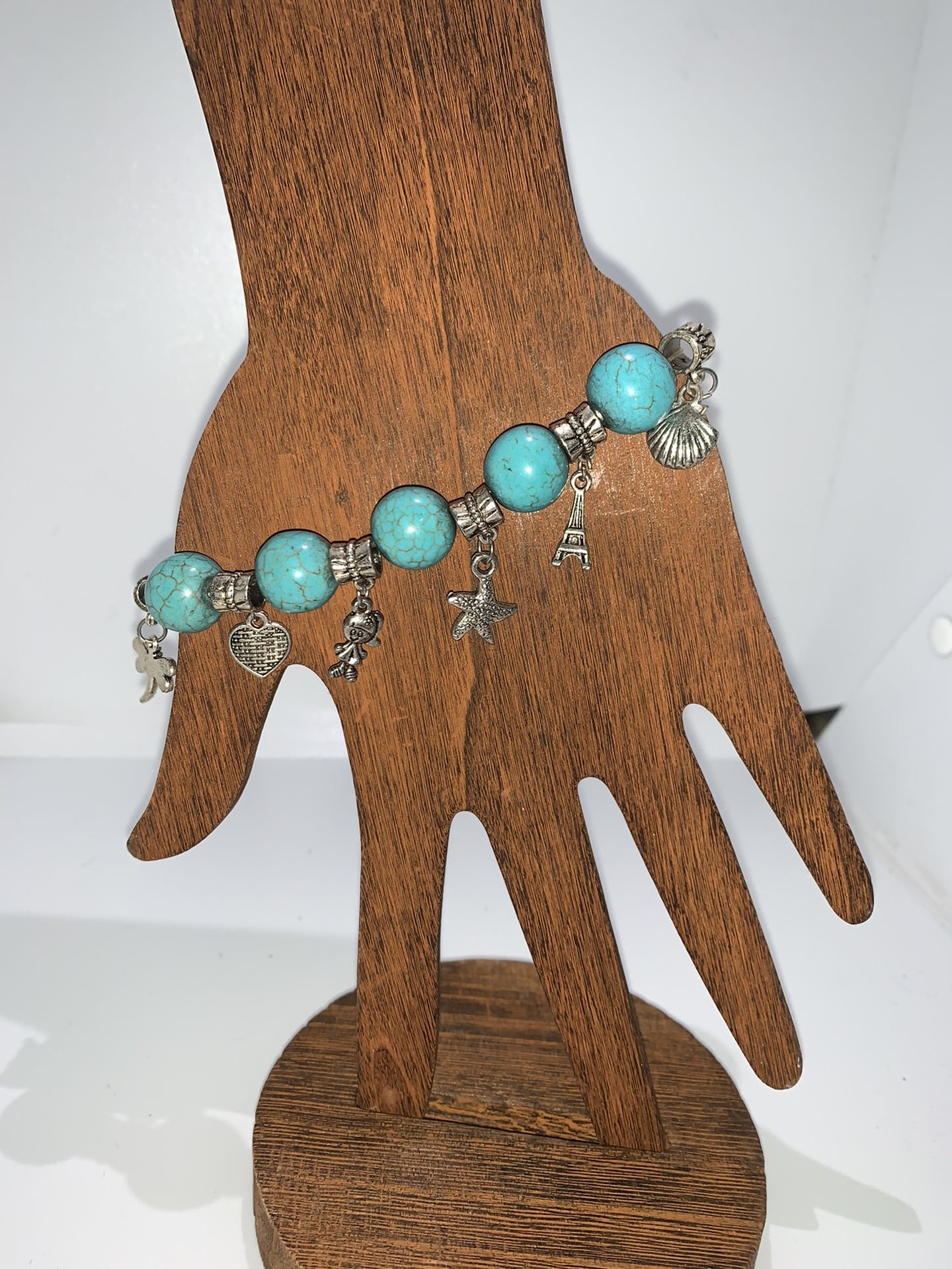 Turquoise Charm Bracelet