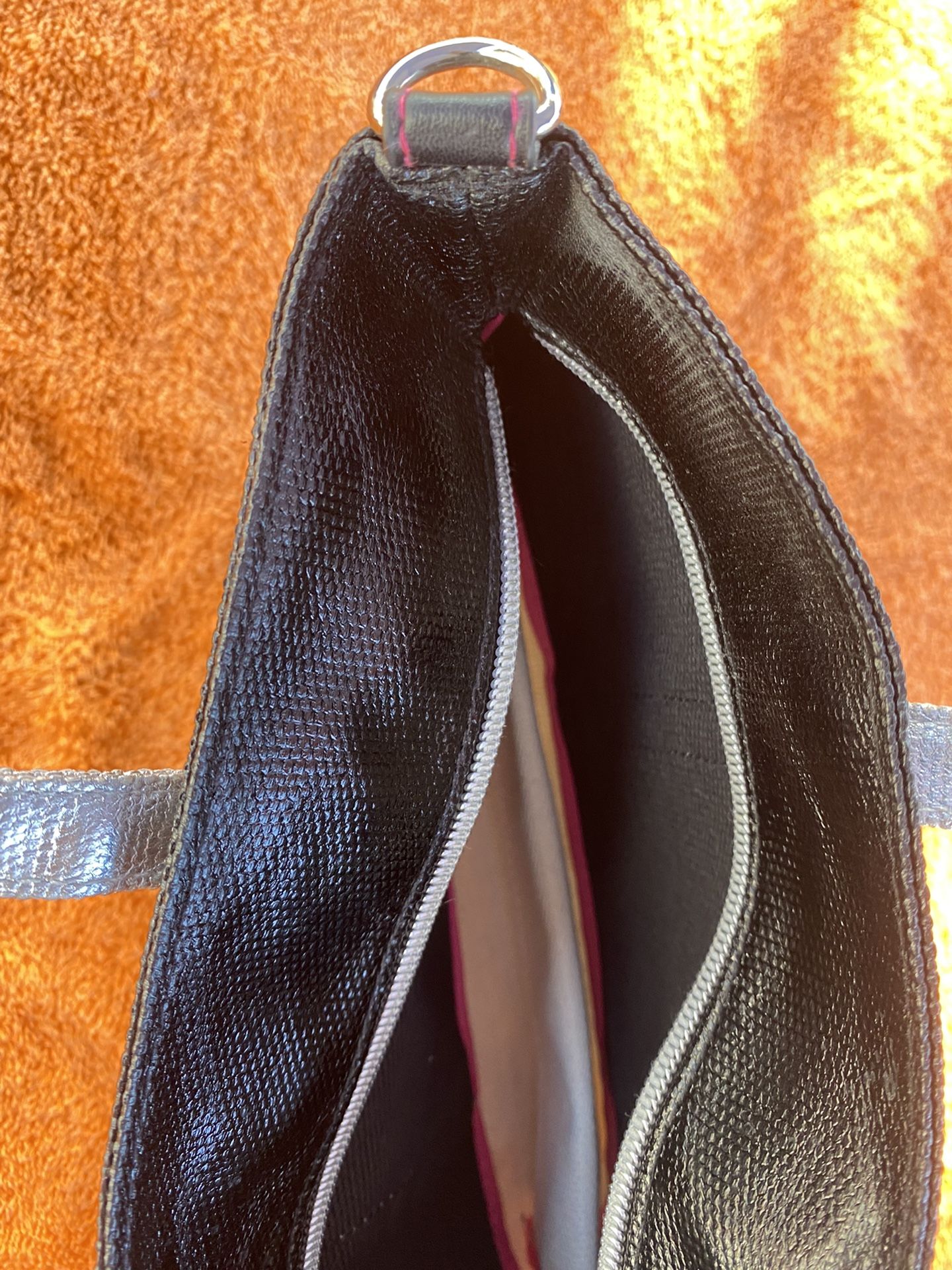 Victoria’s Secret Black Gray Womens Small Clutch Bag