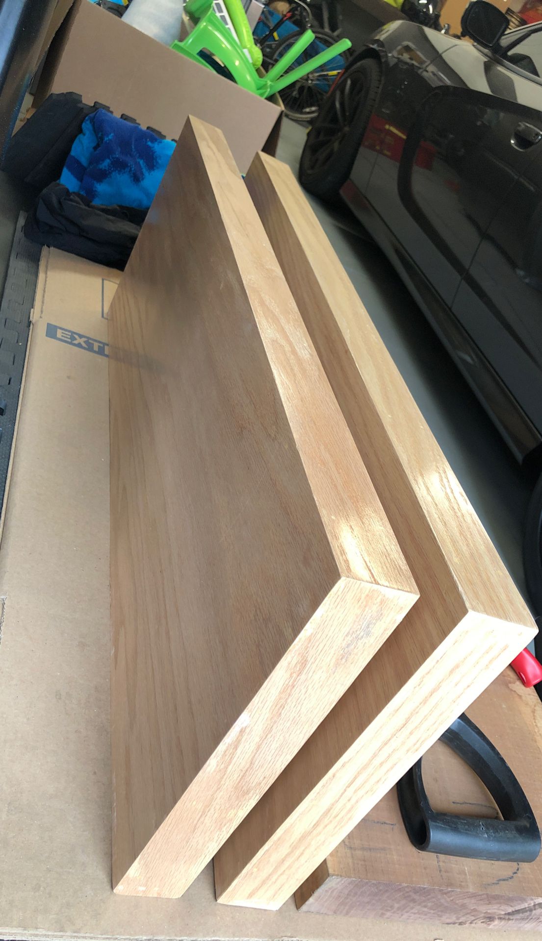 Custom Made Floating Shelves
