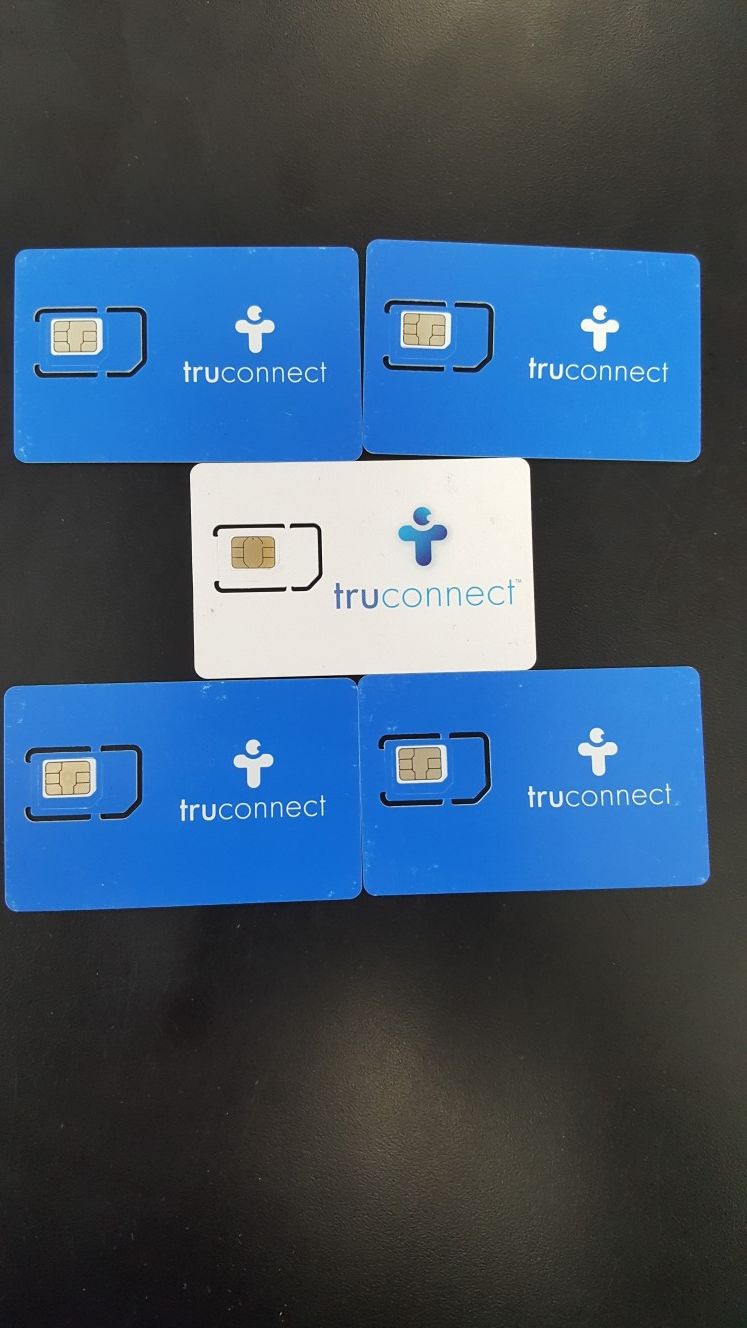 Truconnect sim card compatible with T-Mobile Metro PCS & Sprint free if you  qualify for Sale in March Air Reserve Base, CA - OfferUp