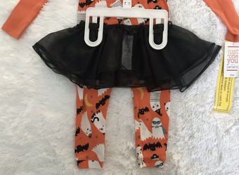 Fab-Boo-Lous 3 Piece Top, Pants and Tutu Skirt Set, size 4T, Brand NEW! Porch Pickup or Can Ship! Thumbnail