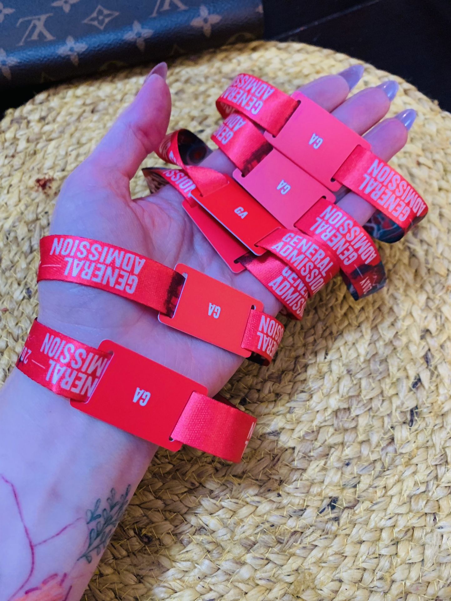 Astroworld GA Wristbands