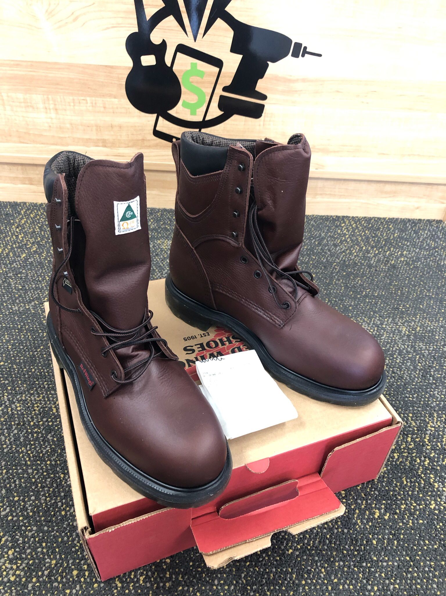 Red Wing Supersole 2.0 Men’s 8” Waterproof Safety Toe Work Boots