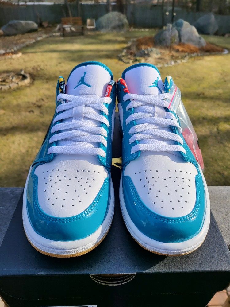 JORDAN 1 LOW CYBER BARCELONA SIZE 9 DS
