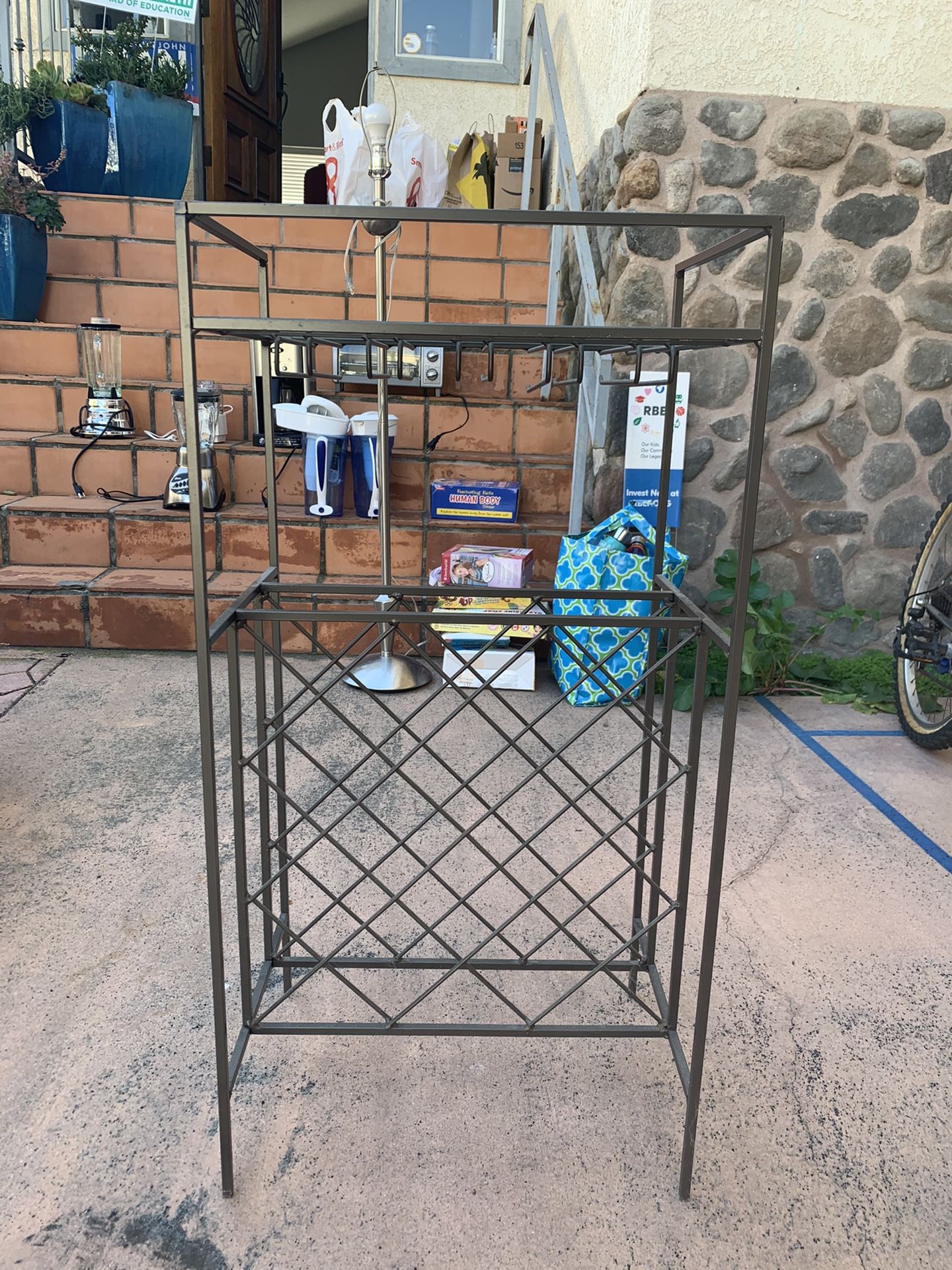 Metal Wine Rack