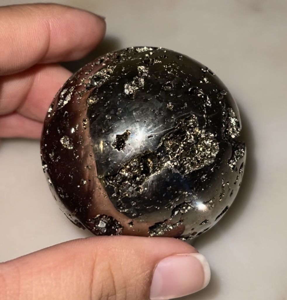 Pyrite Sphere 