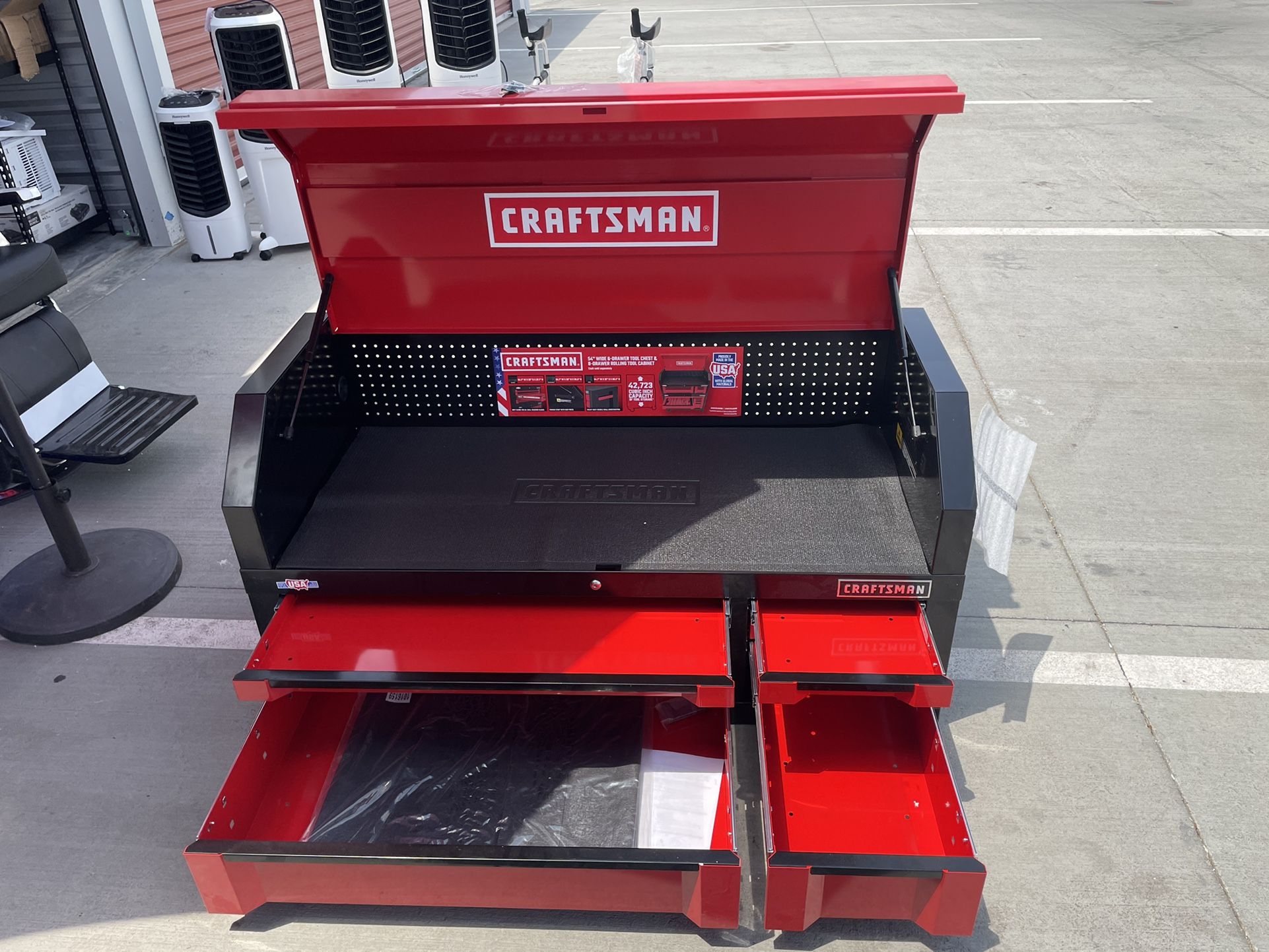 Me Llegó Esta Caja De Herramienta Craftsman Profesional Nueba Con 2 Llaves Mide 54 Pulgadas Valley Premiere Storagecdetras Del Pollo Loco En El Ce