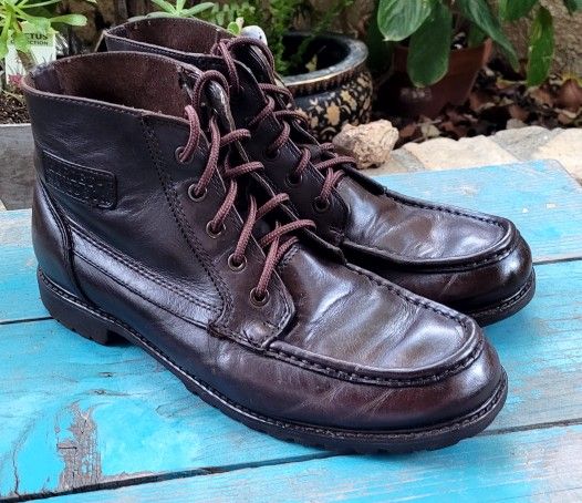 Harley Davidson Paladin Leather Ankle Boots 94255