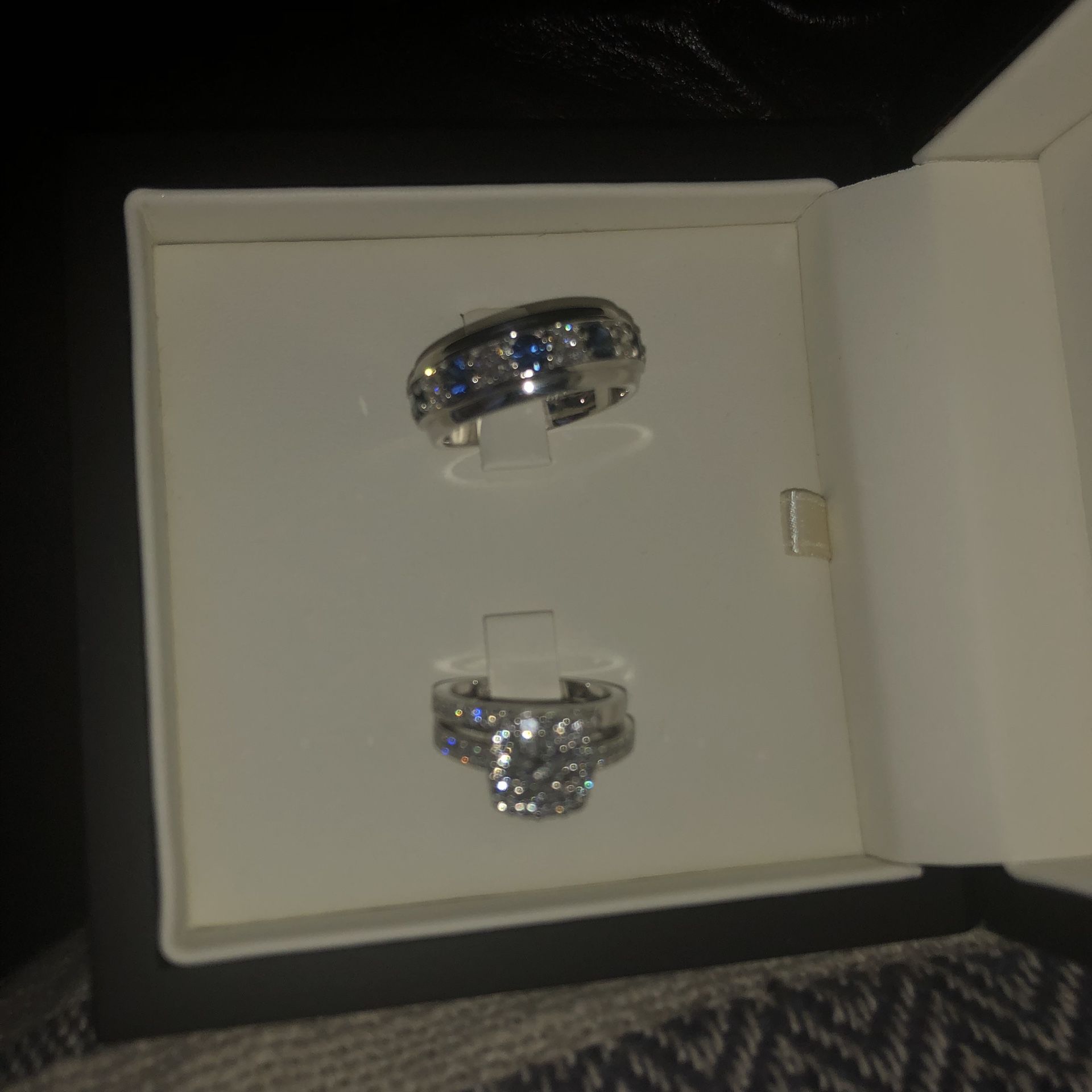 Australian Crafted Wedding Bands Set