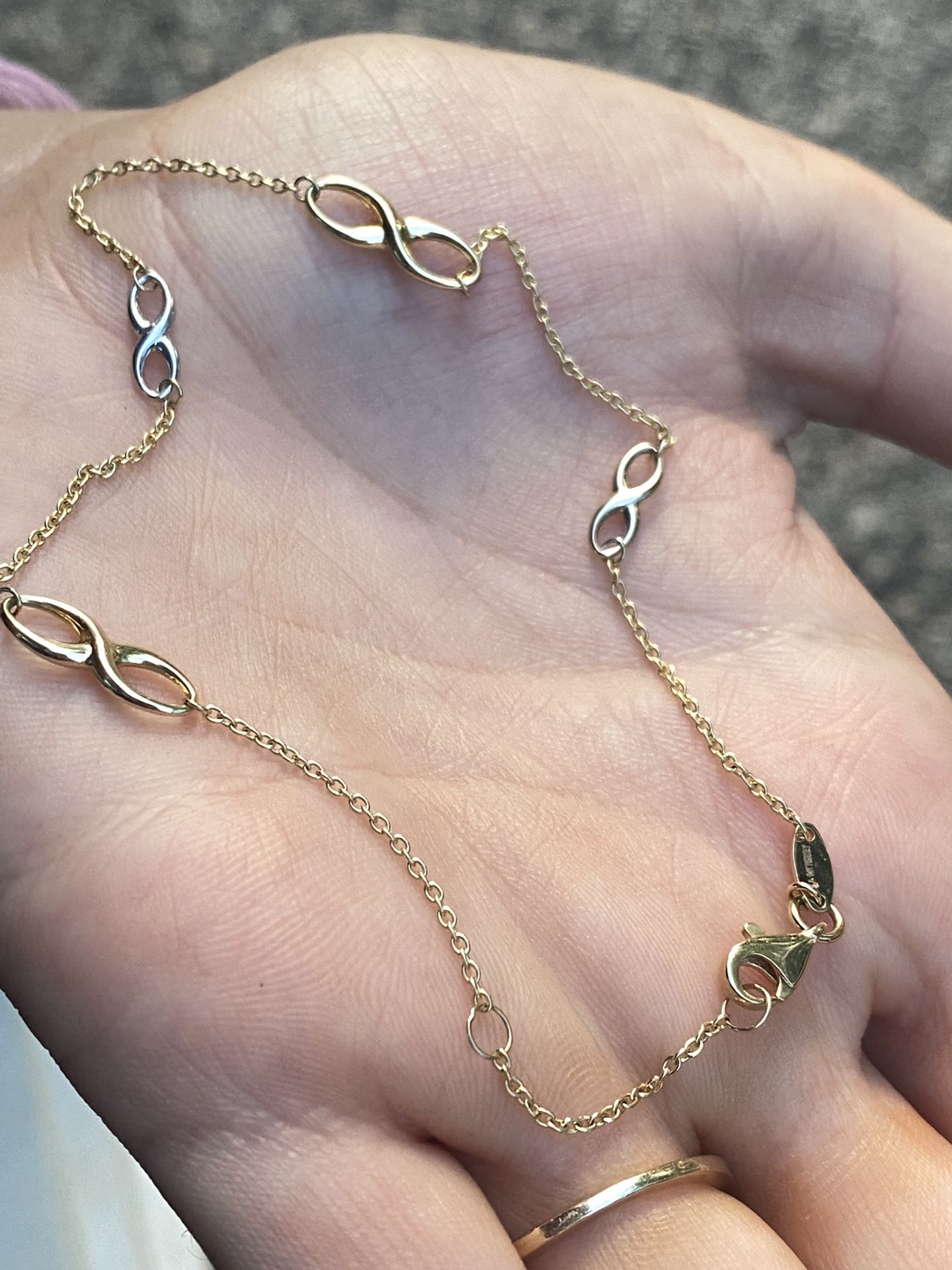 SOLID GOLD ANKLET 10k