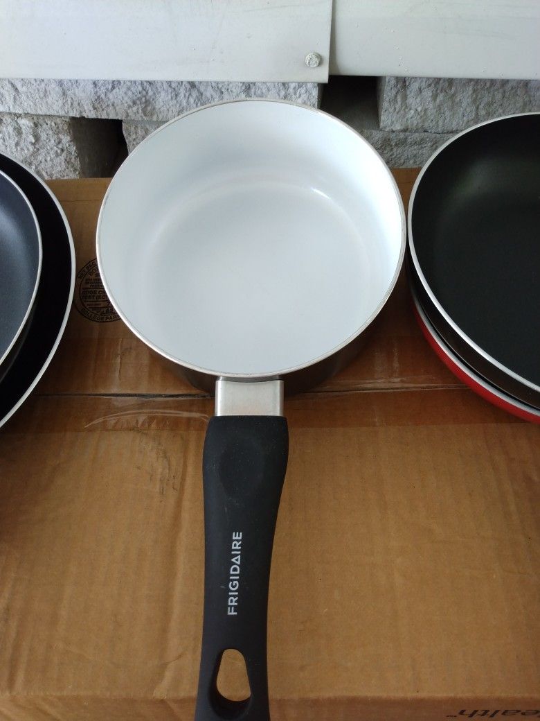 Variety Of Different Size Pans
