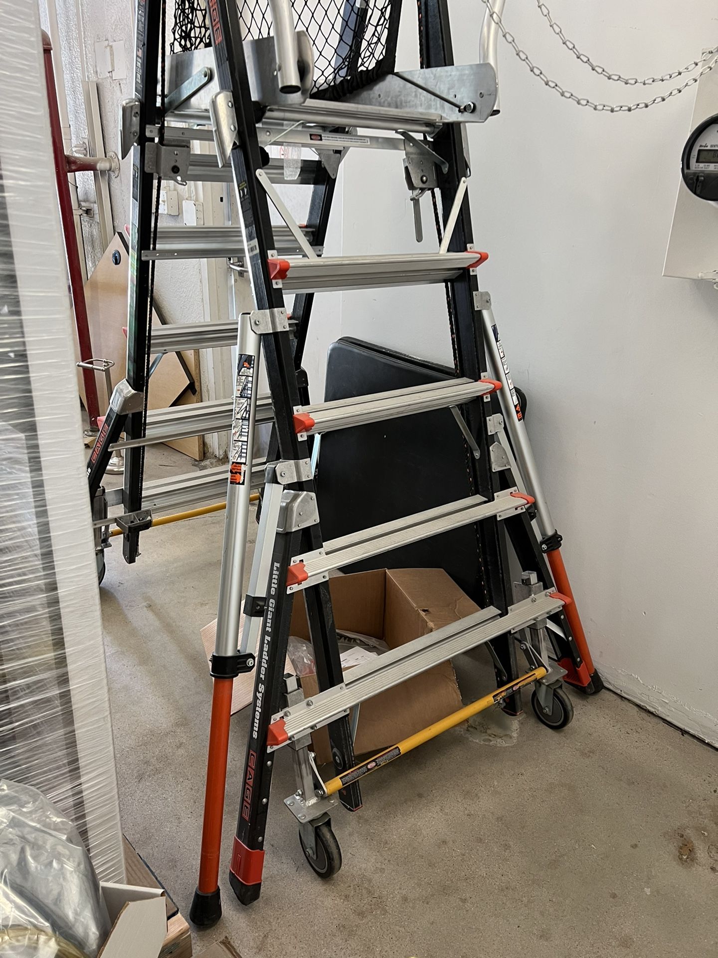 Little Giant Adjustable Safety Ladder (MSRP is 2,000.00)