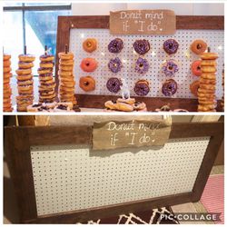 Donut Display Board For Wedding Or Baby Bridal Shower Party  Thumbnail