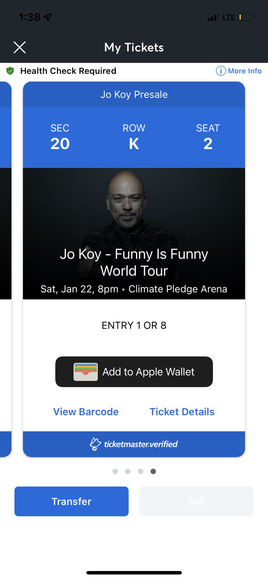1/22 - Jo Koy Funny is Funny Tickets for Sale