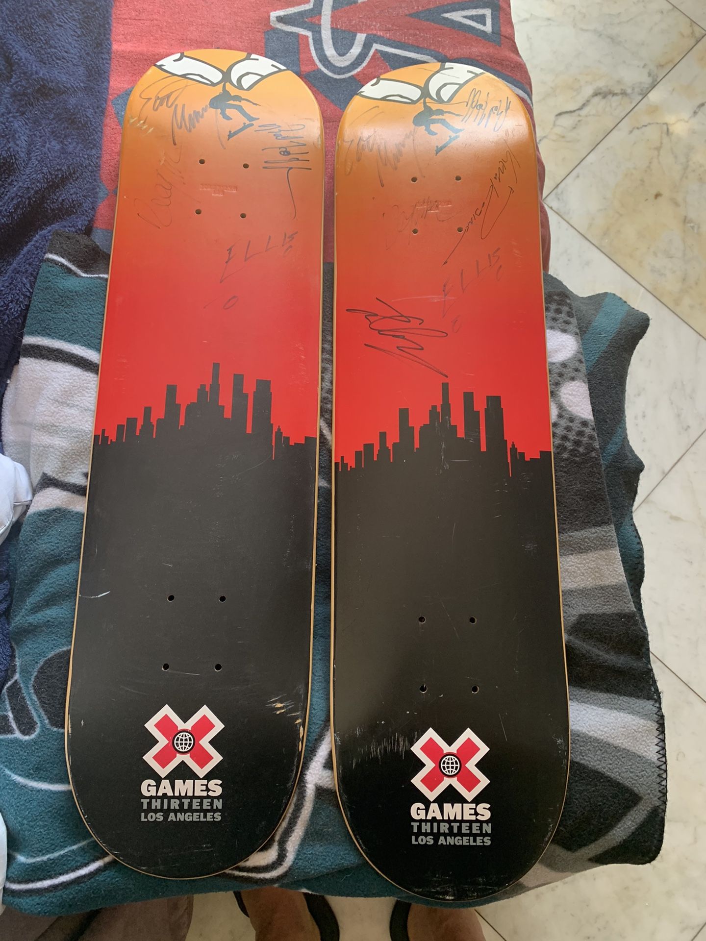 X Games Skateboard Decks
