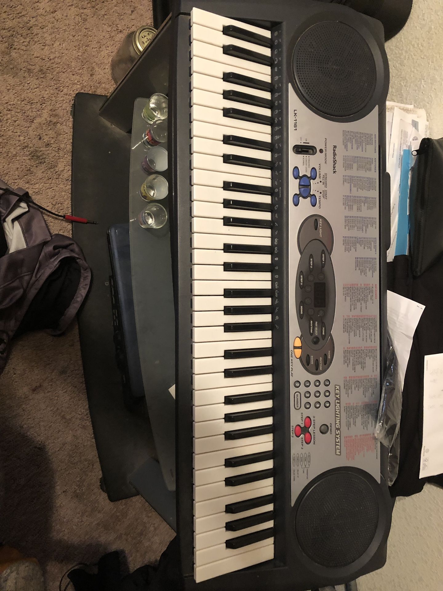 Radio Shack Keyboard + stand for Sale in Stockton, CA OfferUp