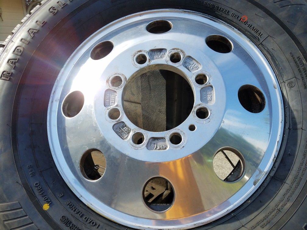 Dodge Dually wheels