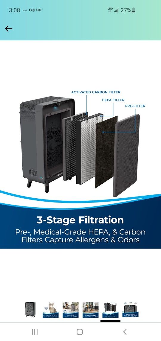 AIR PURIFIER #3 "BISSELL AIR220"