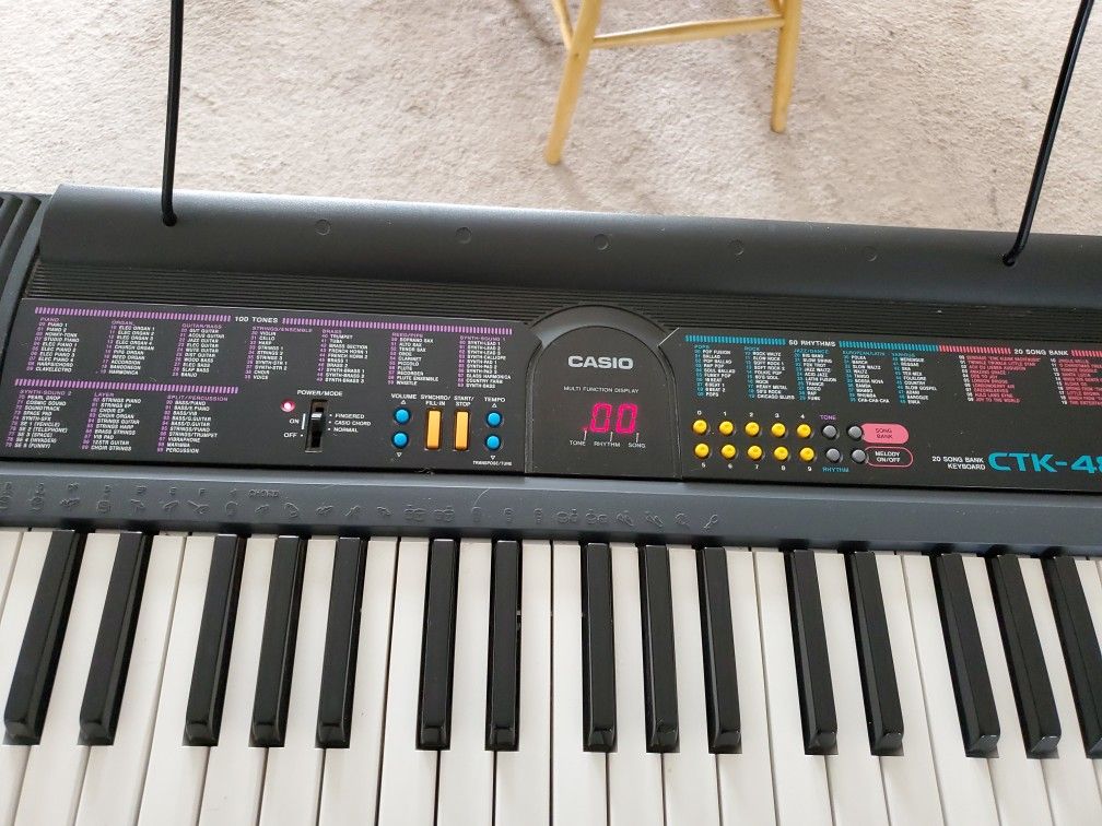 Keyboard, Piano Casio CTK-480