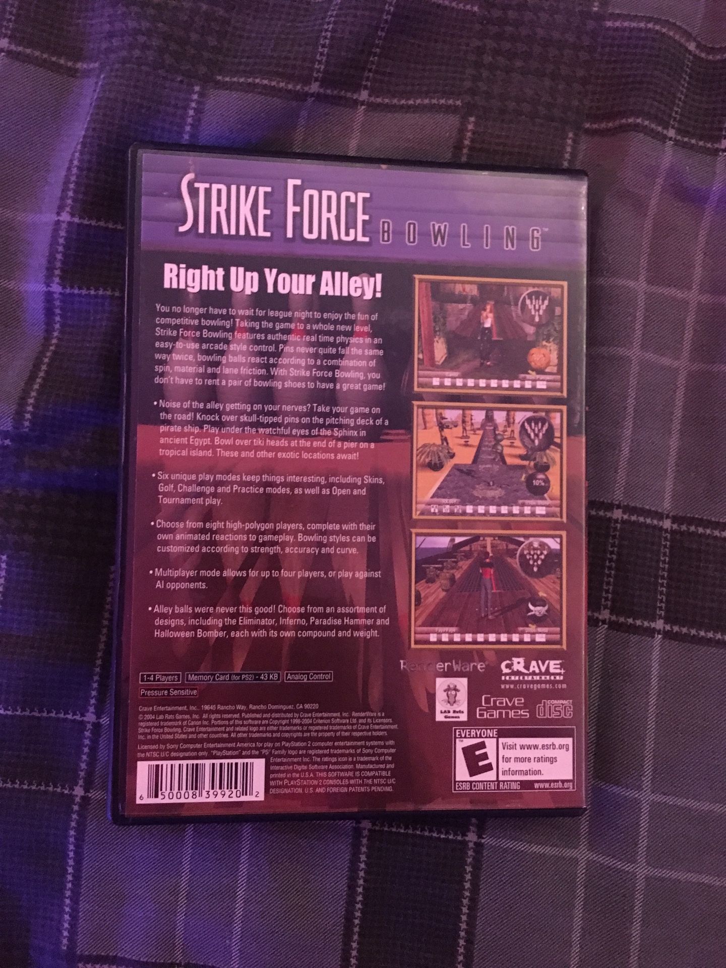 Ps2 strike force bowling