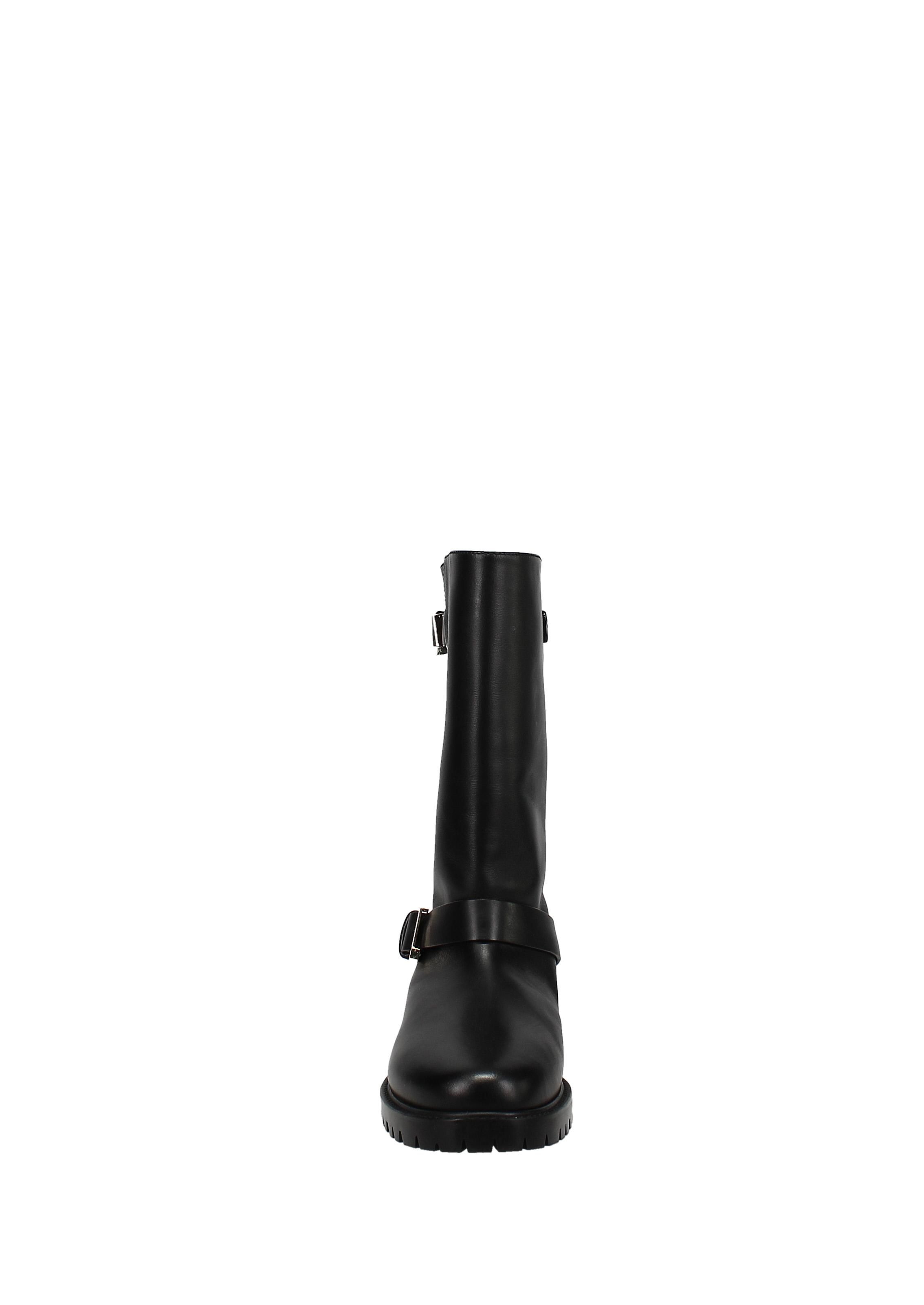 Lafayette 148 | Jordan Moto Leather Boot | Black | 8 M