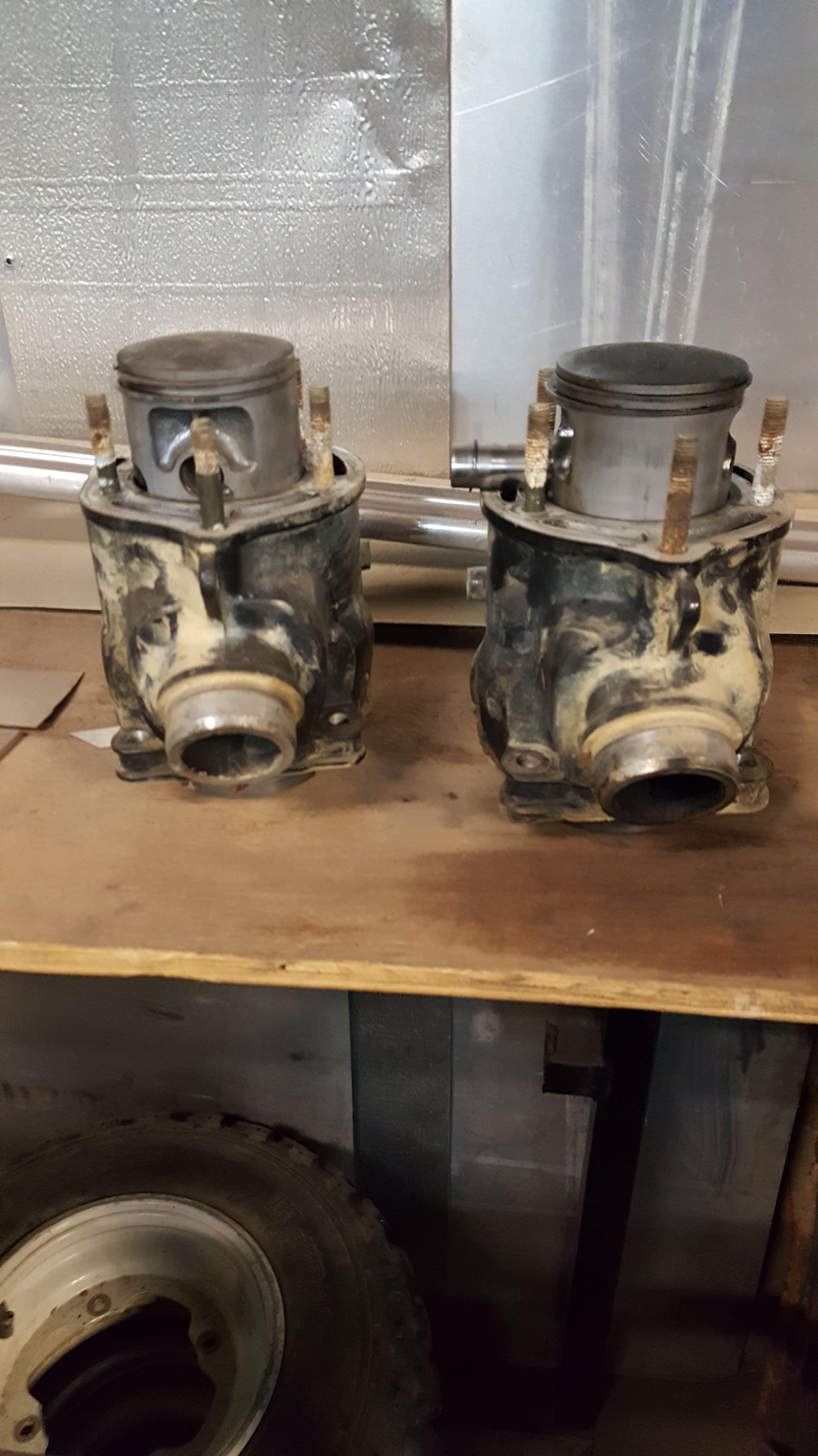 Yamaha banshee pistons and cylinders