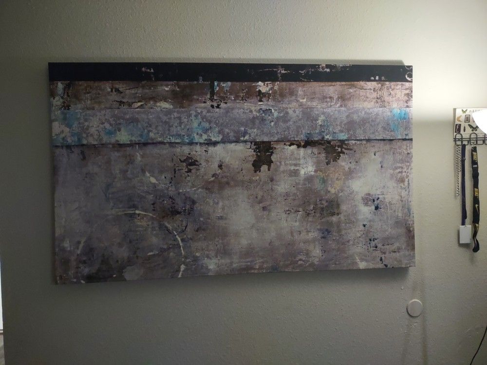 3' × 5' 2" Beautiful Canvas Painting Great Addition To Any Home
