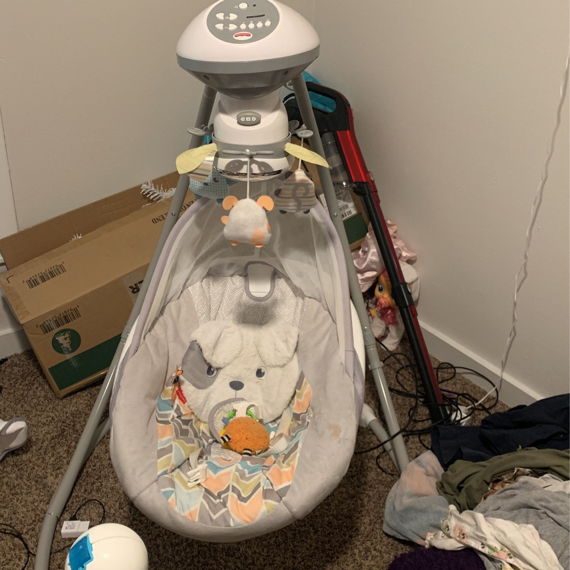 Fisher Price Moonlight Meadow Swing