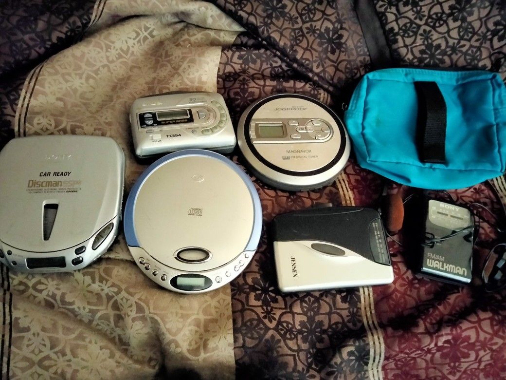 Portable Vintage Cd/Am/ Fm Players For Sale