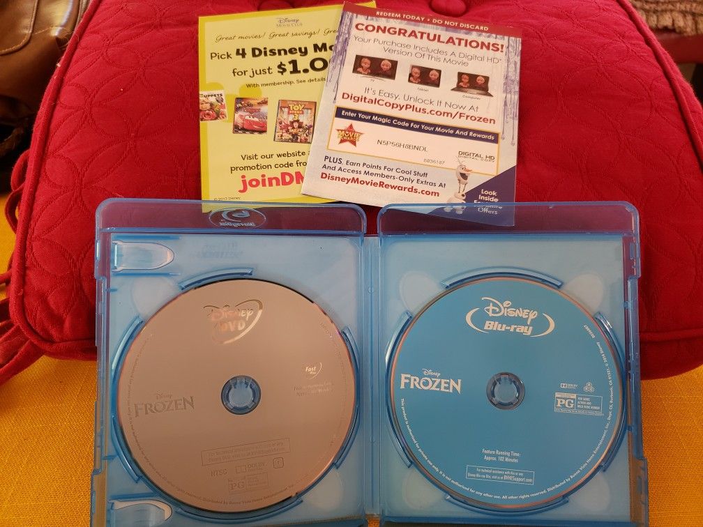 Blu-ray/DVD Disney's Frozen