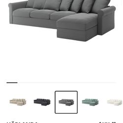 Ikea Sectional With Chaise  Thumbnail