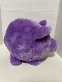 Purple Piggy Bank Stuffed Animal Plush Pig FAB NY Thumbnail